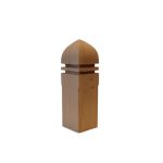 Larch Fence Post Candle Top (90 x 90mm)