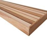 Cedar Floating Garden Bench/Seat 40x40