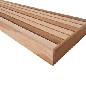 Cedar Floating Garden Bench/Seat 40x40