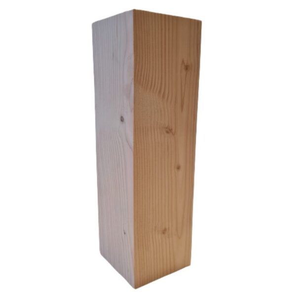 Premium larch posts 100x100 flat top design