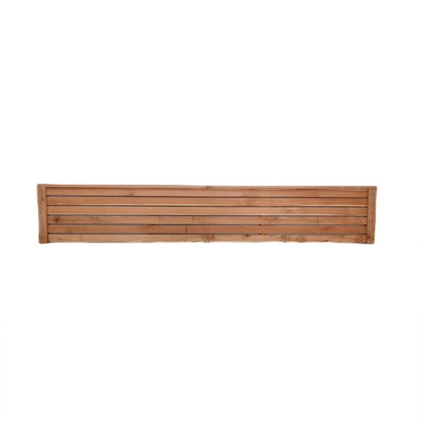 6ft x 1ft Heavy-Duty Larch Venetian Trellis Toppers Pack Of 10