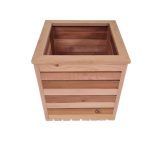 Red Cedar Flower Pot 40cm x 40cm