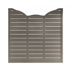 Calais Grey Front fence panel