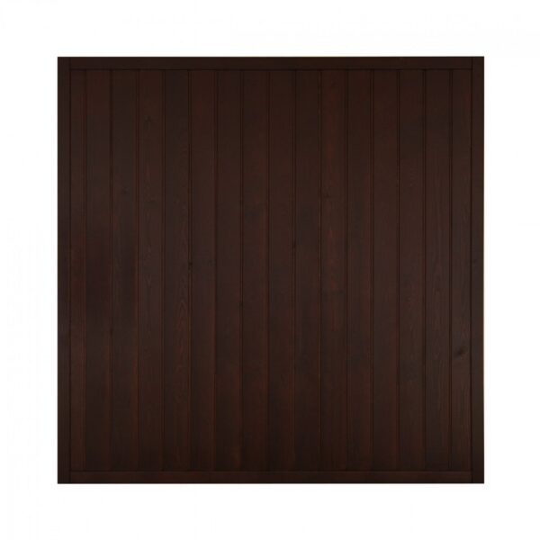 Oxford Brown Front fence panel