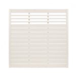 Venetian Fence Panel with Trellis Soho Latte