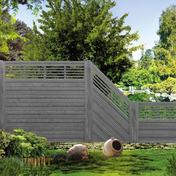 Lucca fence Grey