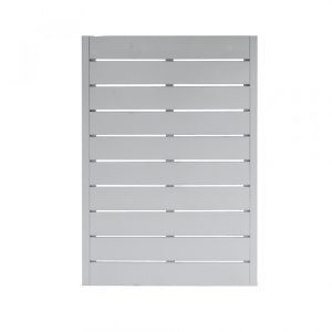 Grey Faro fence panel