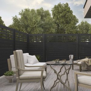 Soho two module small fence panels