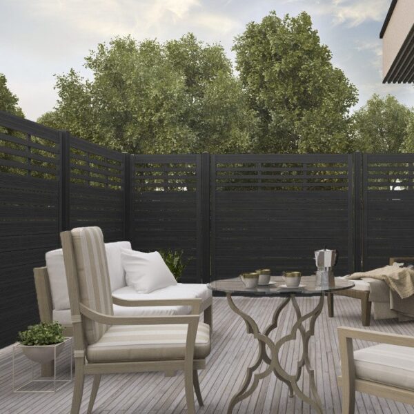 Soho two module small fence panels