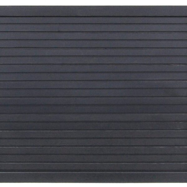 large anthracite duo garden fence panel