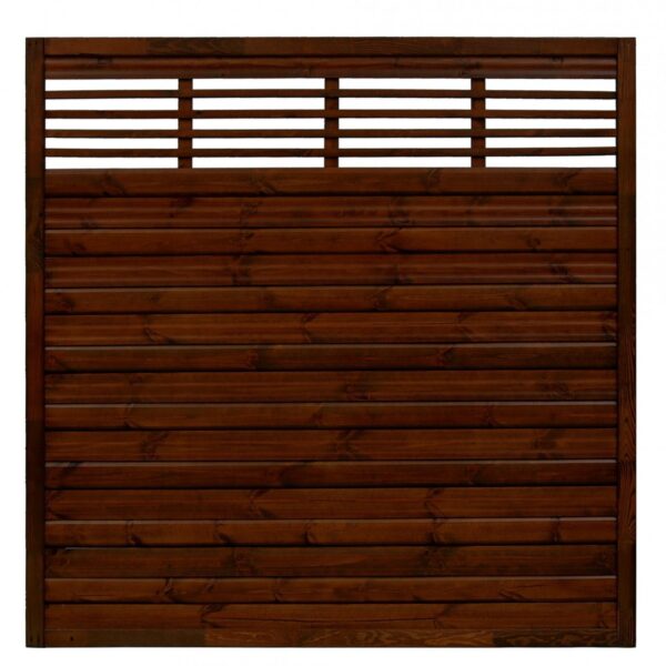 lucca brown fence panels