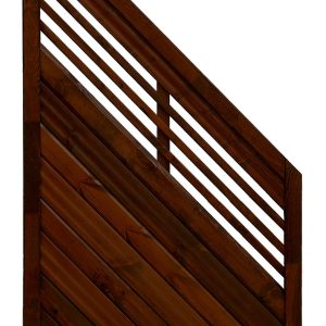 small Horizontal Lucca paneling fence, Classic style