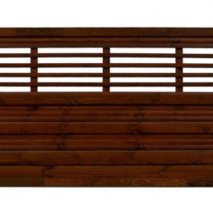 Horizontal Lucca paneling fence, Classic style