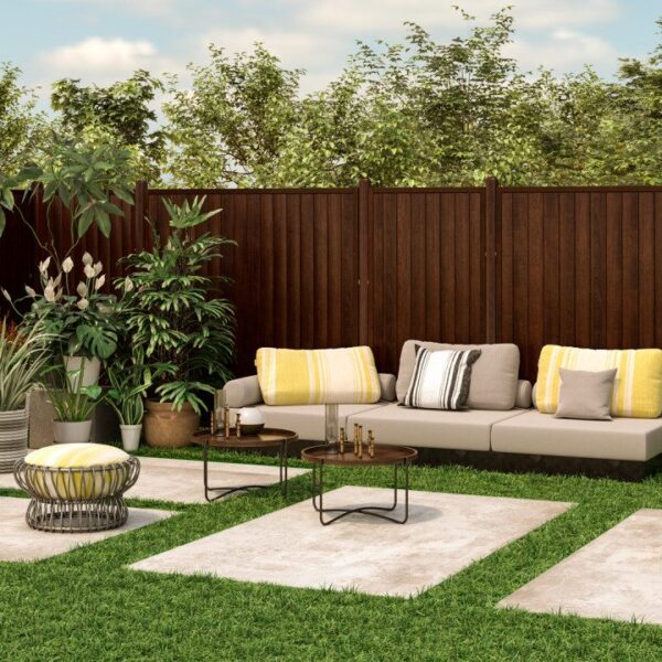 fence panel Oxford, Brown