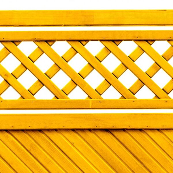 wooden fence panel