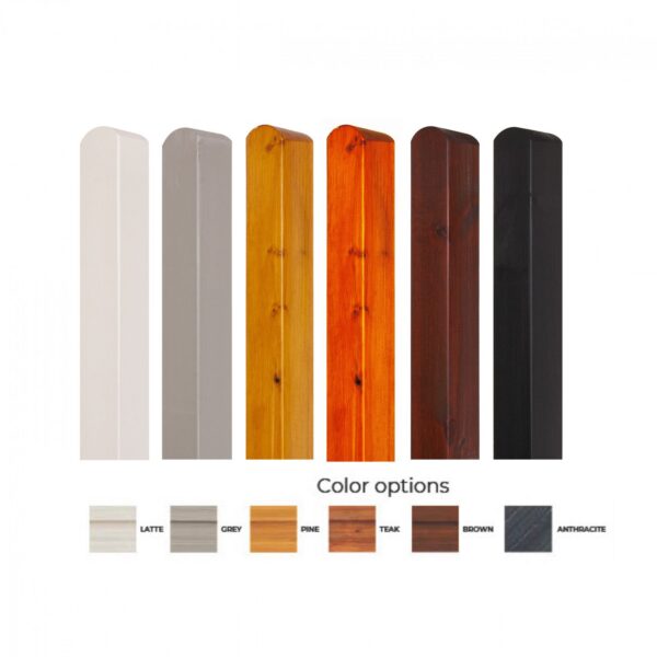 wooden posts
