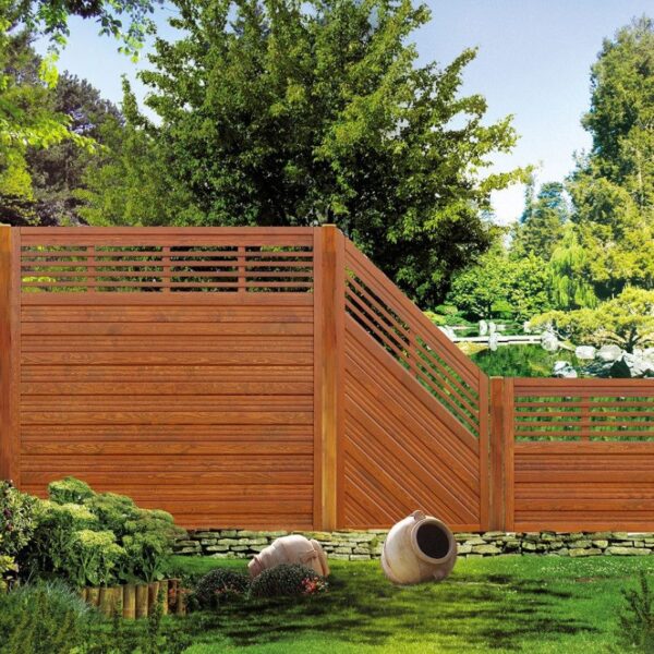 Lucca garden fence