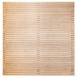 Venetian Horizontal Slatted Fence Panel Quadra