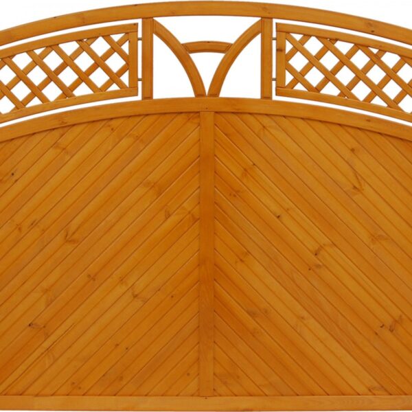 Toulon fence panels, pine