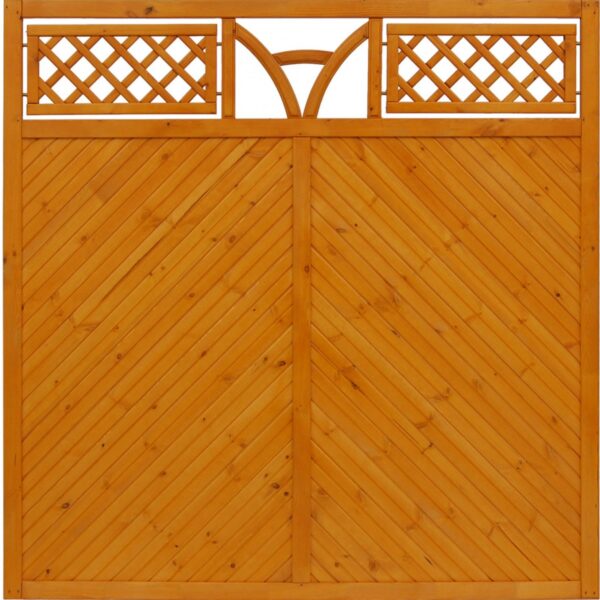 Toulon very solid fence panels, Pine