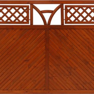 Toulon panels, Teak