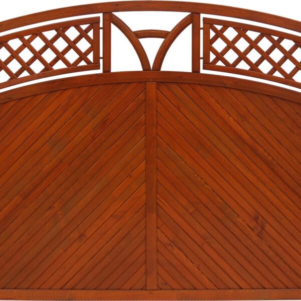 fence panels, Teak