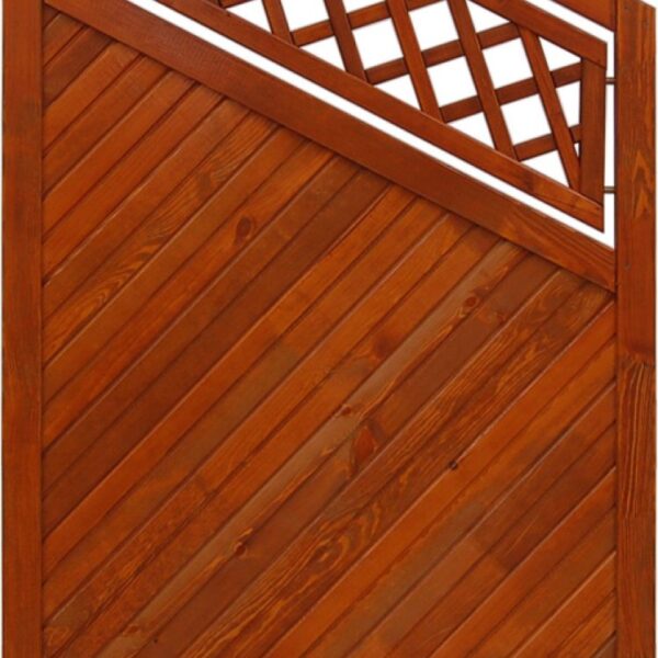 Toulon fence panels, Teak