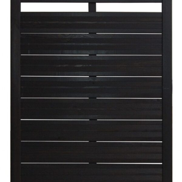 Soho two module small fence panels, Anthracite