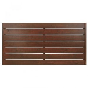 small Faro fence panel Brown