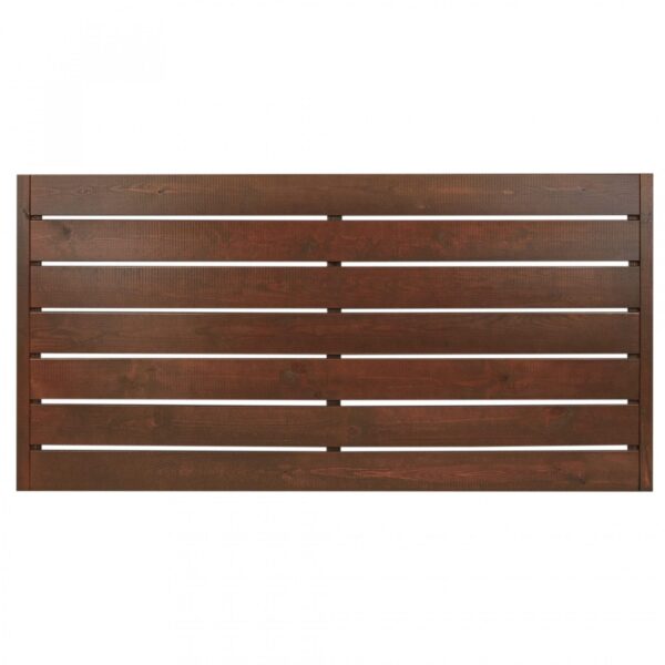 small Faro fence panel Brown