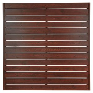Faro fence panel Brown
