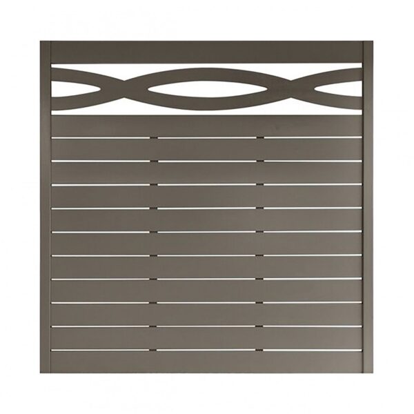 Geneva fence panel grey