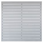 Slatted Venetian Fence Panel  Faro Grey