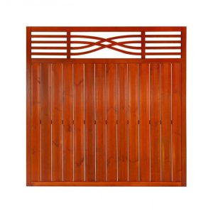 Vertical fence Malaga, Teak
