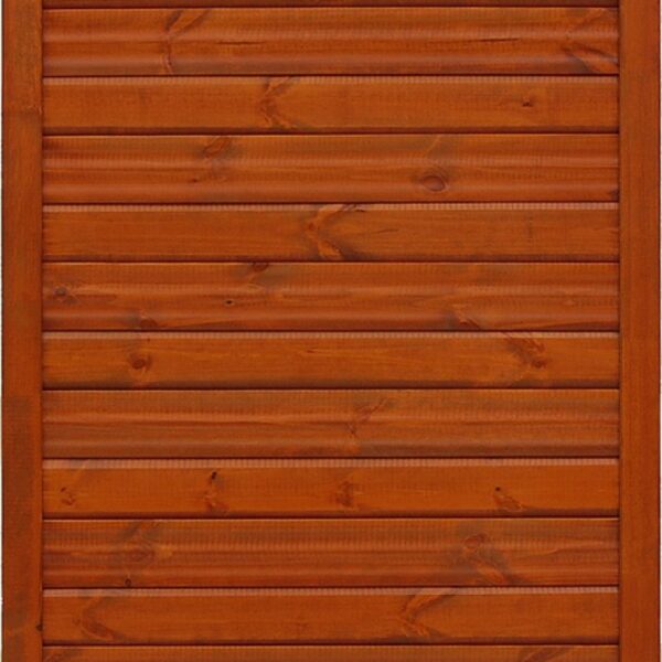 small Horizontal Lucca panelling fence
