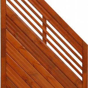 Lucca panelling fence