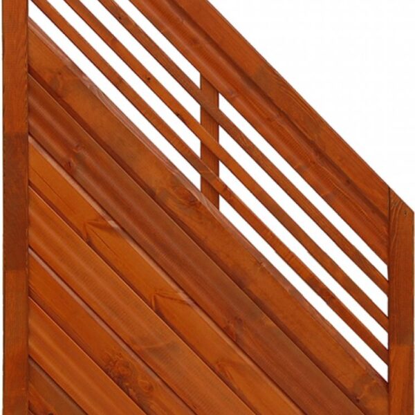 Lucca panelling fence