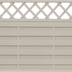 medium Hamburg fence panels latte