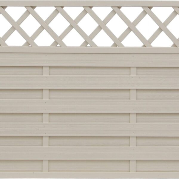 medium Hamburg fence panels latte