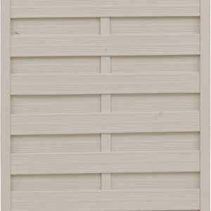 small Hamburg fence panels latte