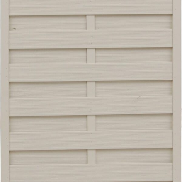small Hamburg fence panels latte