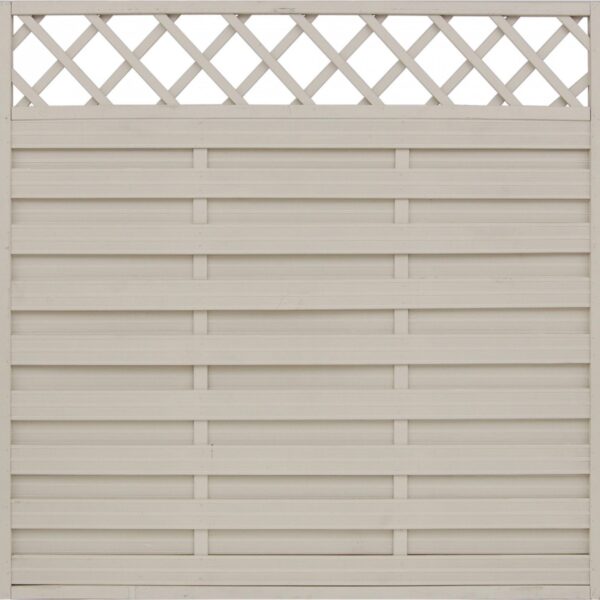 Hamburg fence panels latte