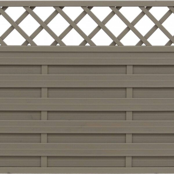medium Hamburg fence panel grey