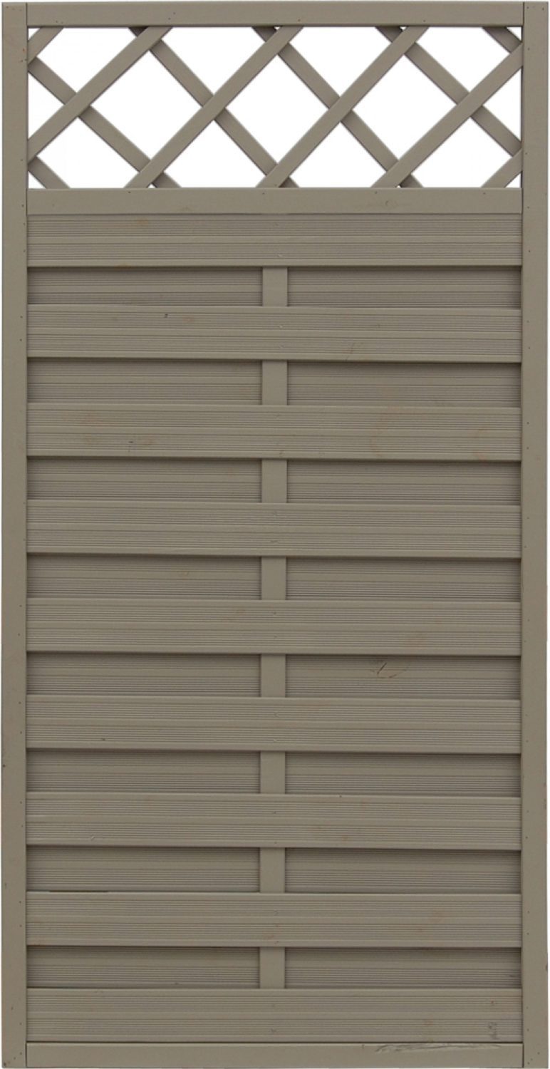 Hamburg fence panel grey