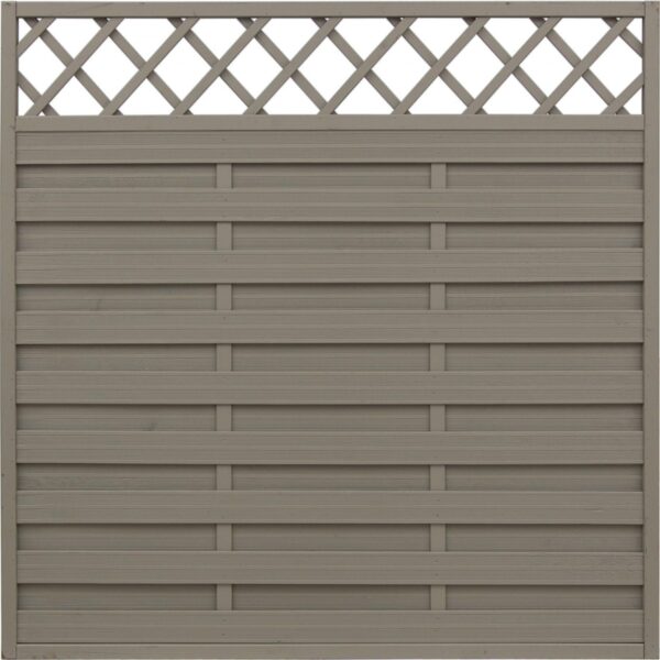 Fence Panel Hamburg, Grey