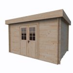 Wooden house – KANIA 390x300 11.7 m2