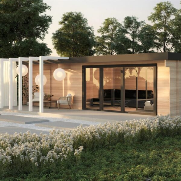 Wooden house - KOSTKA I 1040 x 590 61.4 m2