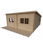 Wooden House - FALKO 600 x 580 34.8 m2