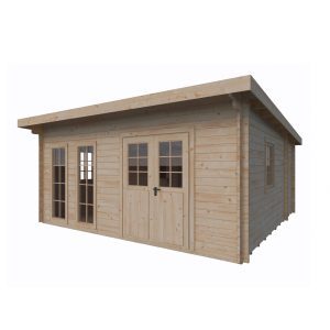 Wooden house - NEWA 550 x 550 30.2 m2