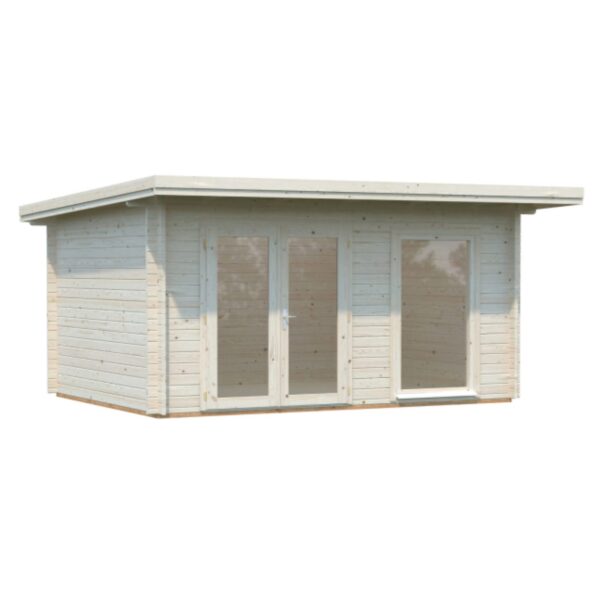 Wooden house - PATRYK 430 x 320 13.8 m2